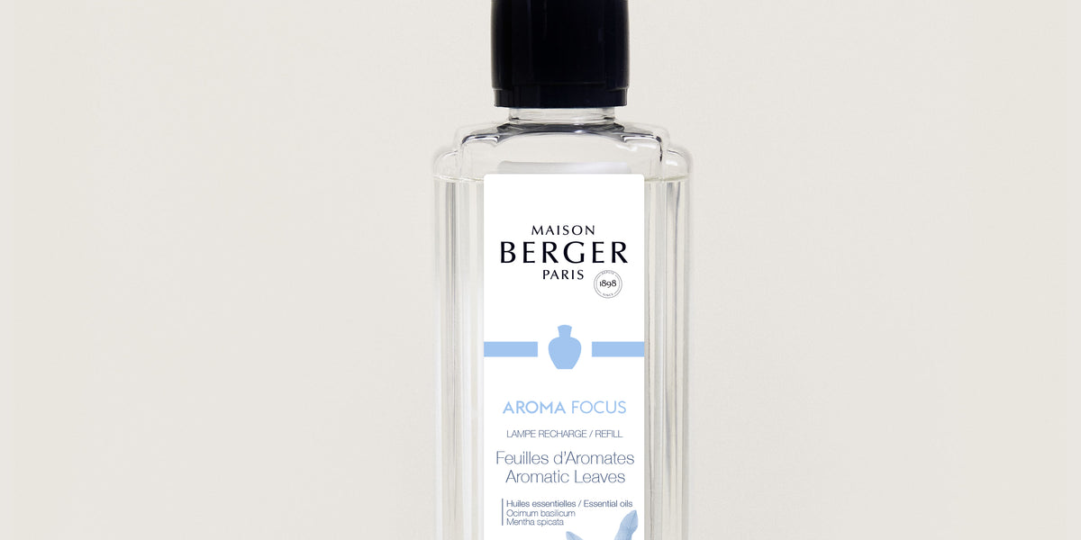 MAISON BERGER Aroma Focus Lampe Berger Fragrance Refill for Home Fragrance  Oil Diffuser - 16.9 Fluid Ounces - 500 milliliters : : Health &  Personal Care