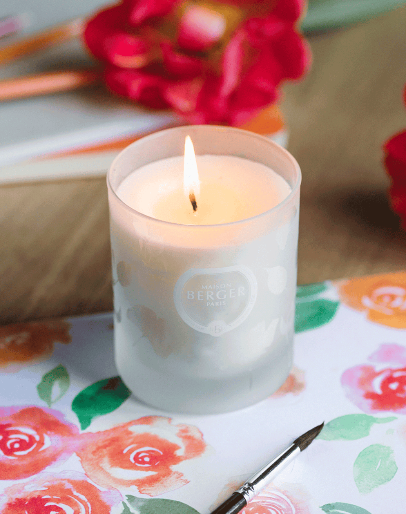 Aroma Happy Scented Candle